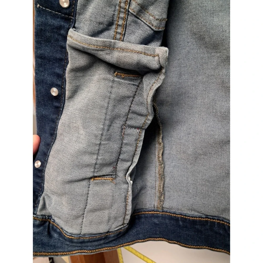 Girls Justice Patchwork Denim Jacket. Size‎ Small